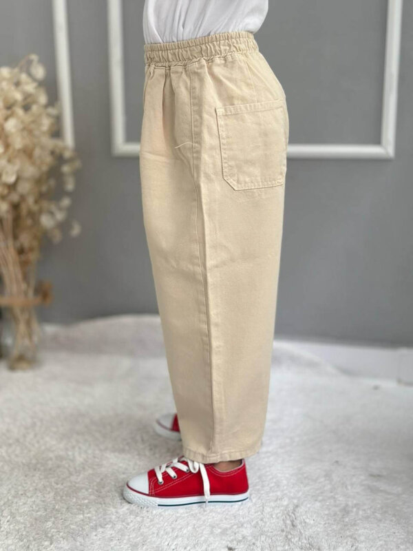 Vizon Balon Oversize Rahat Kesim Pantolon - Görsel 4