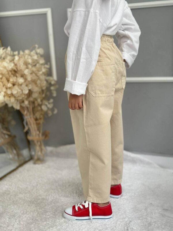 Vizon Balon Oversize Rahat Kesim Pantolon - Görsel 3
