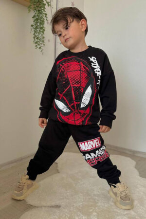 Baskılı Sweatshirt Pantolon Takım